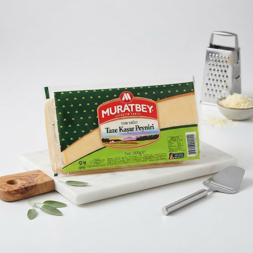 MURATBEY KAŞAR PEYNİRİ 1000GR