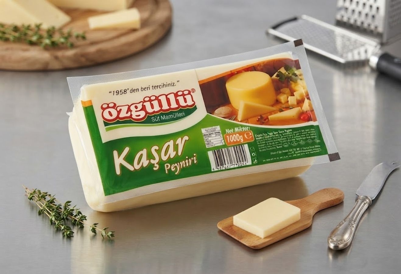 ÖZGÜLLÜ KAŞAR PEYNİRİ 1000GR