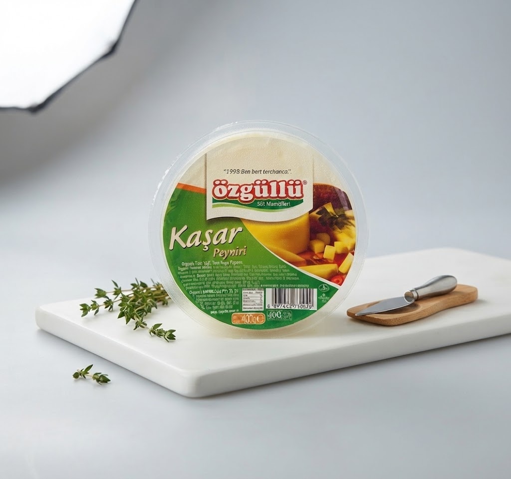 ÖZGÜLLÜ KAŞAR PEYNİRİ 400GR